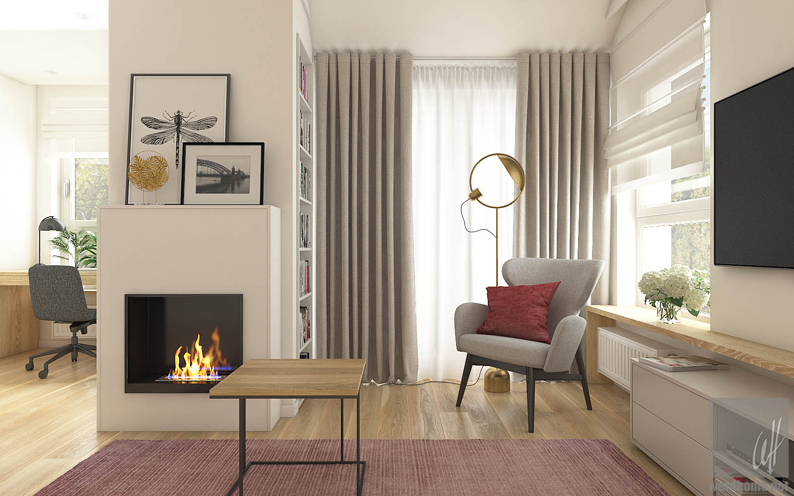 WERDHOME | Mieszkanie w Krakowie - projekt wnętrza-4