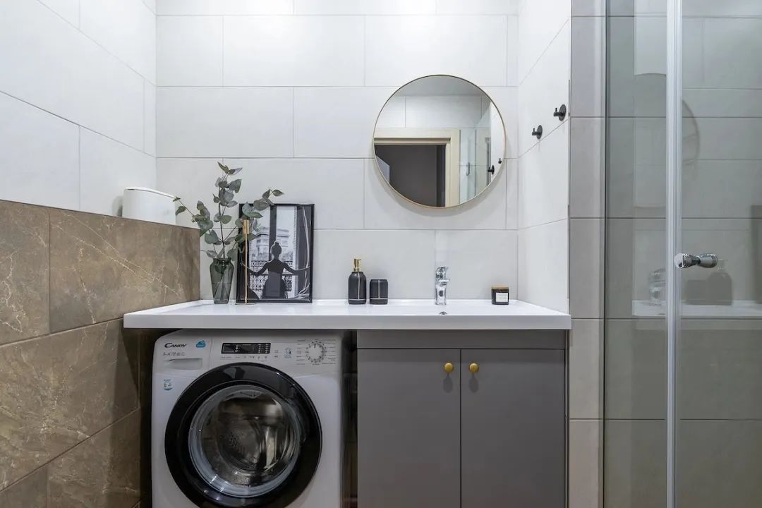 20㎡一字型公寓设计丨Ekaterina Shein-24