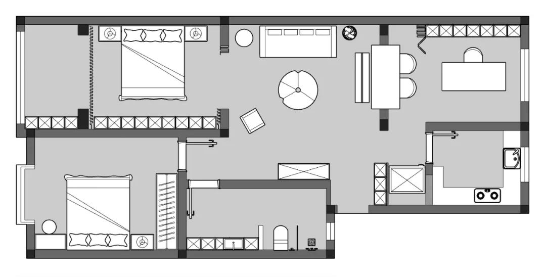 山东淄博 100 平旧房爆改，Muji 风秒现！-42