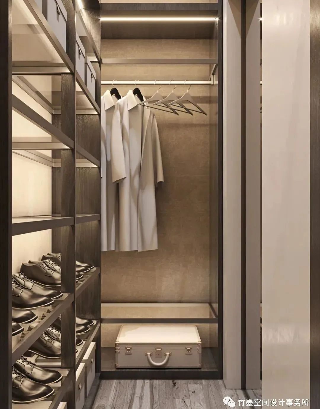 法式轻奢之美·竹墨空间设计事务所 200㎡艺术住宅-48