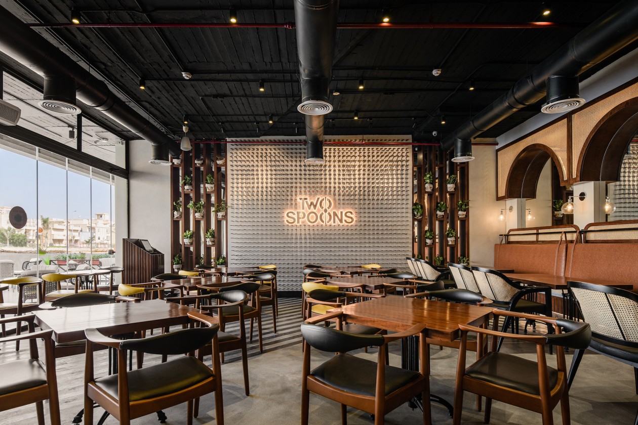 Design H71 Design Studio两个勺子 餐厅设计-0