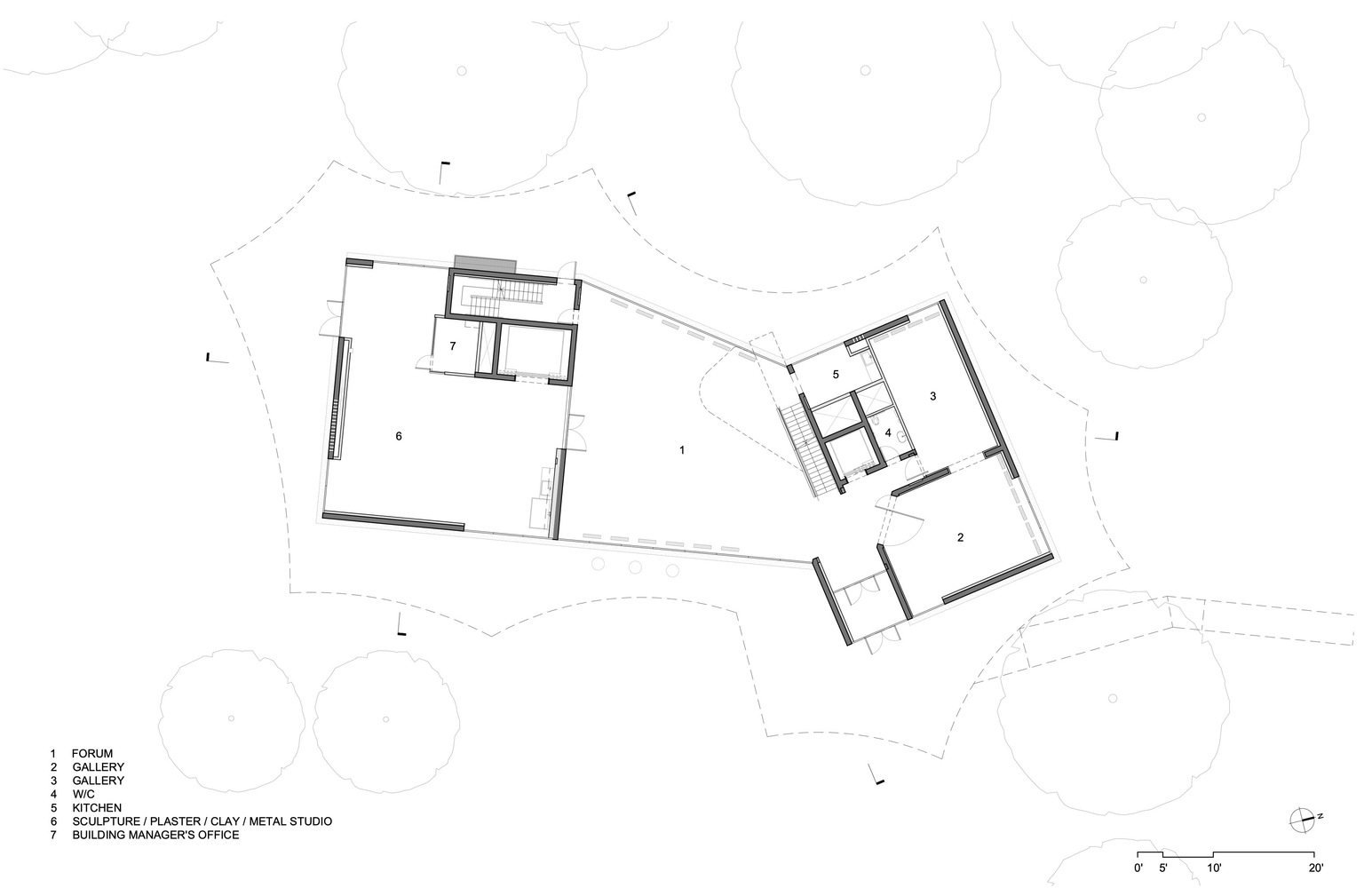 冬日的艺术之光——美国 Franklin & Marshall 学院 Winter Visual Arts Building-49