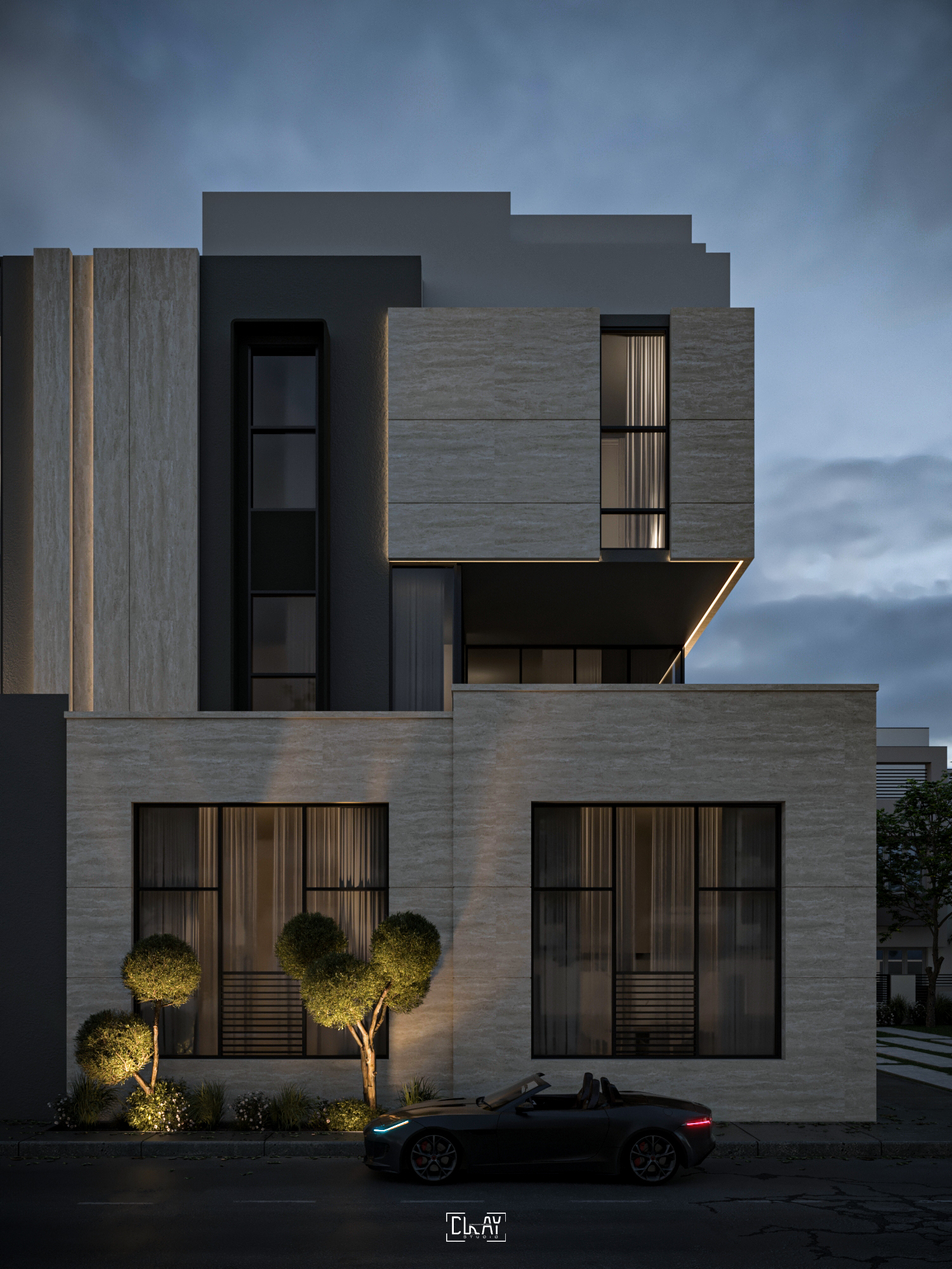 别墅立面设计-9