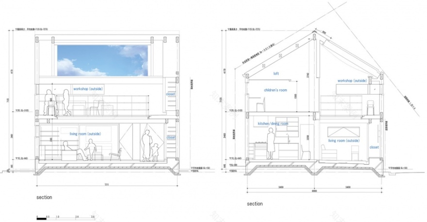 东京天空之屋(Open Sky House)-53