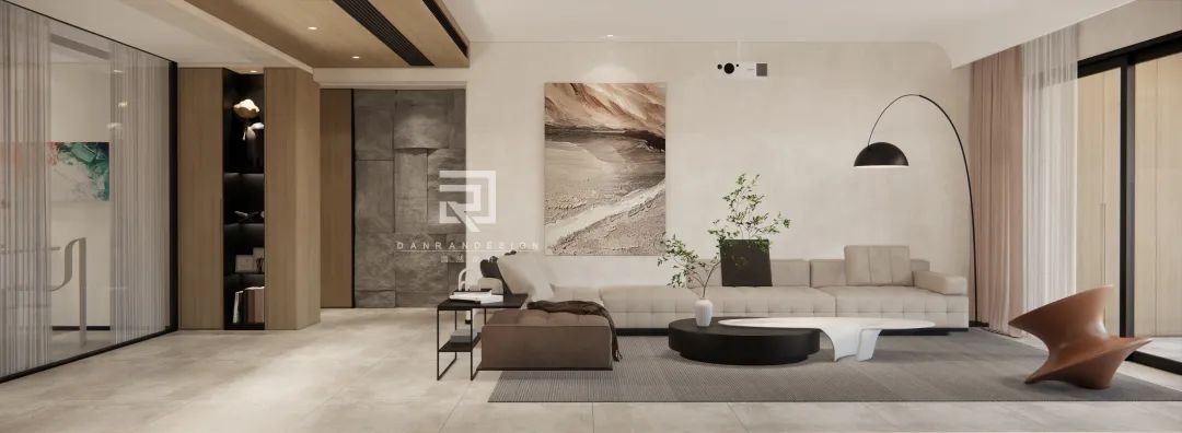 华侨城嘉陵江天丨中国重庆丨澹然团队,橙色软装-36