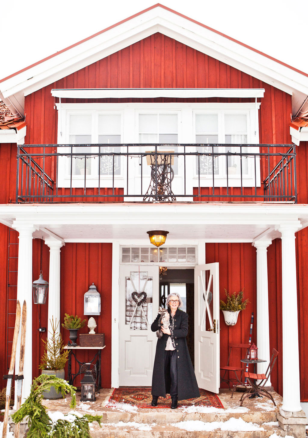 Очаровательный рождественский дом | 12 фото-6