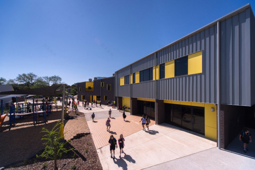 金三角小学双层“树屋”设计-15