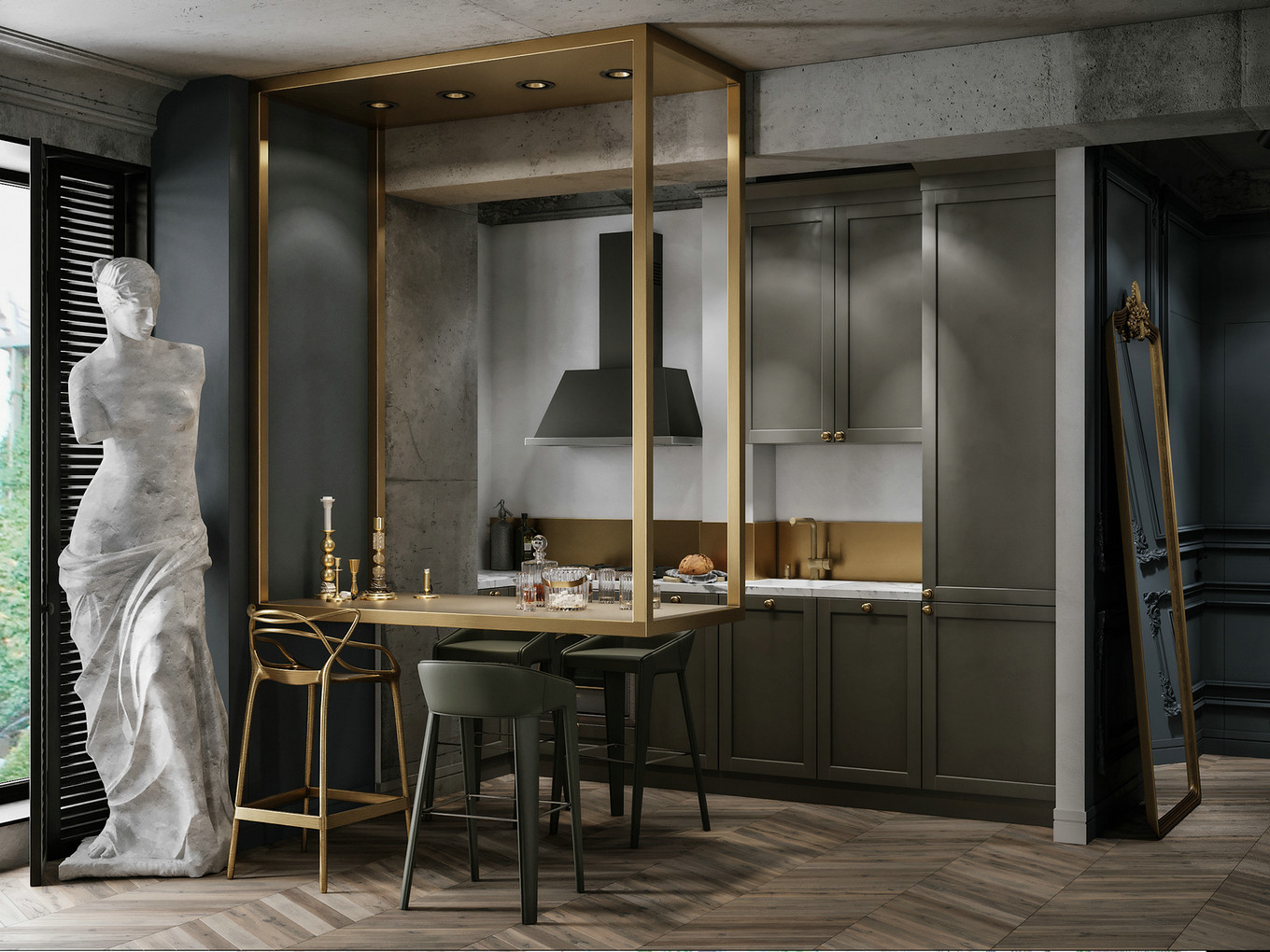 极简欧式设计 - 鸟瞰图高清原图赏析-4