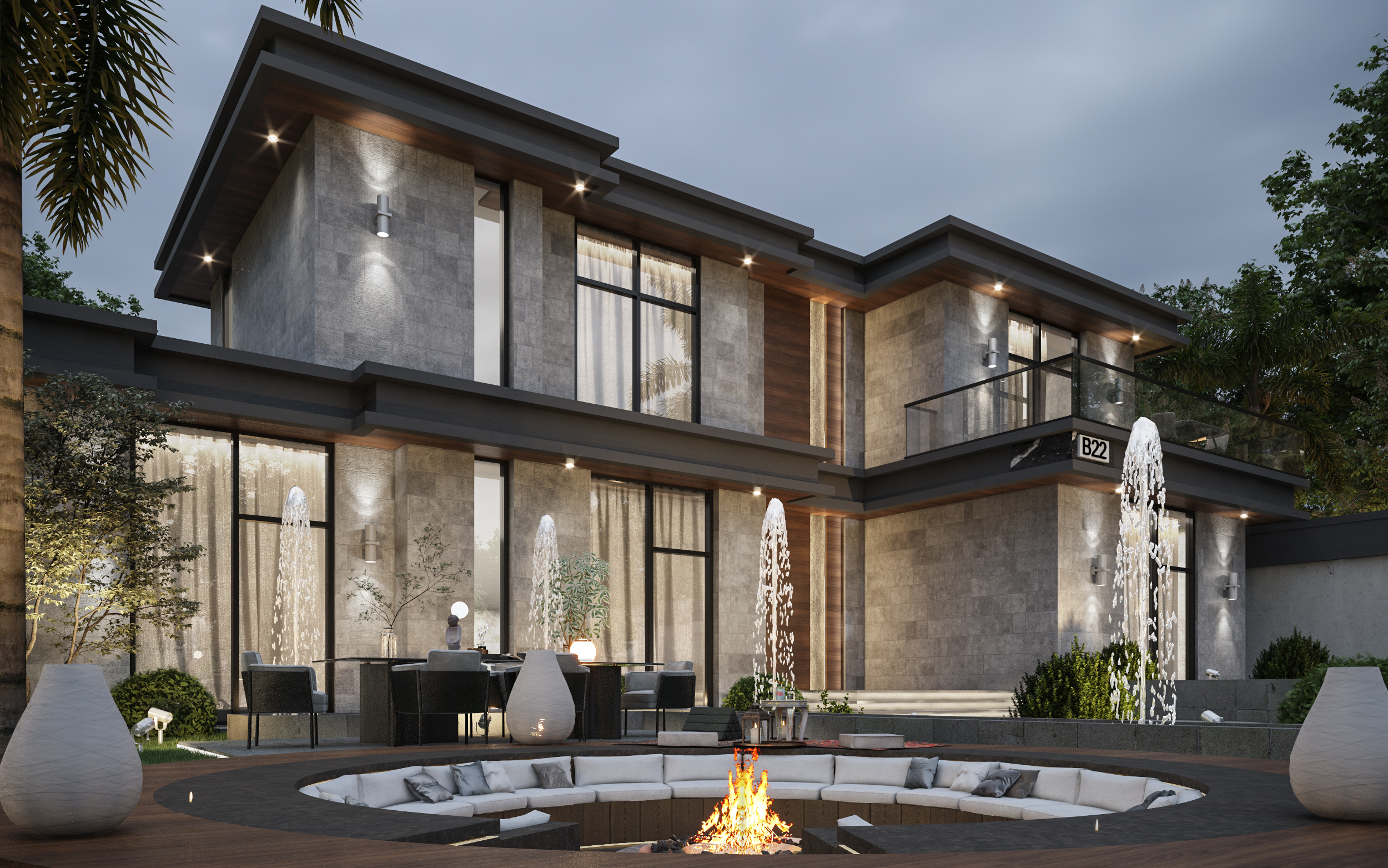 现代别墅  阿联酋丨阿联酋丨Target Engineering Consultant-6