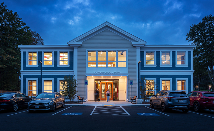 Sharon Public Library（沙伦公共图书馆）-0