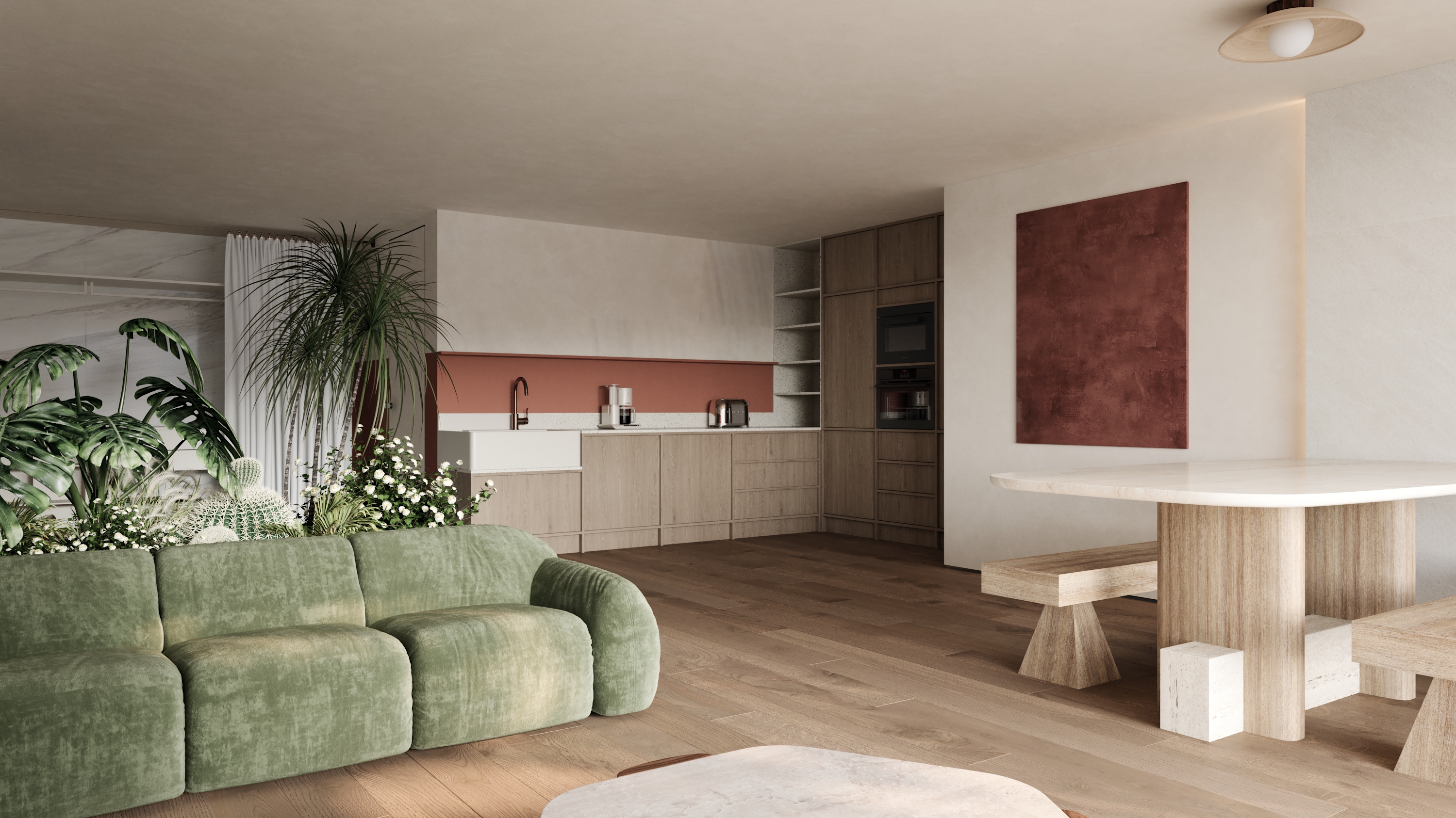 现代色彩-抹红-1