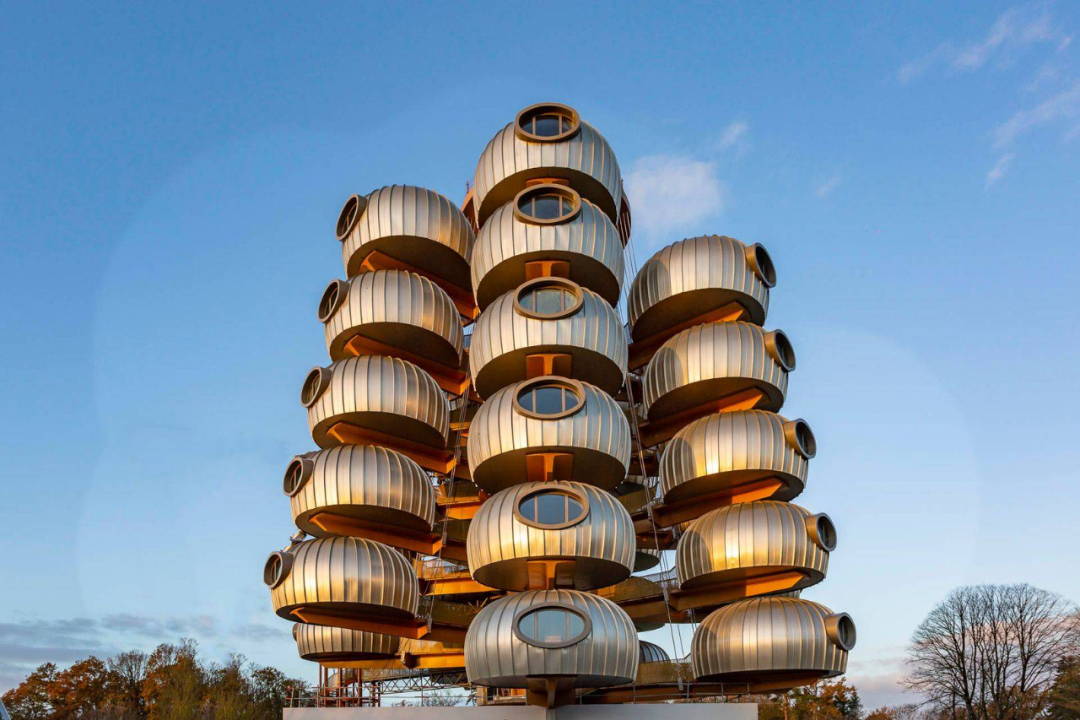 法国树状酒店「Château des Pères Hôtel Essenciel」——亲近自然的创新设计-63