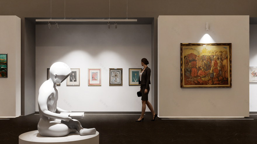 VakıfBank Art Gallery Concept | Modular Exhibition-5