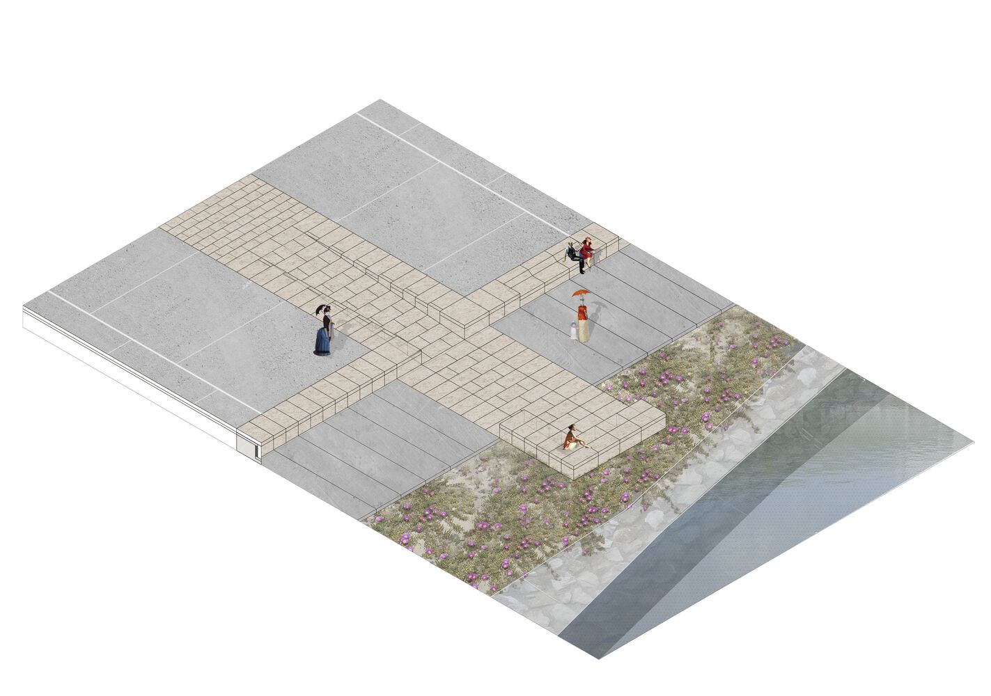 Porto do Son 港口绿色公共空间改造丨西班牙-31