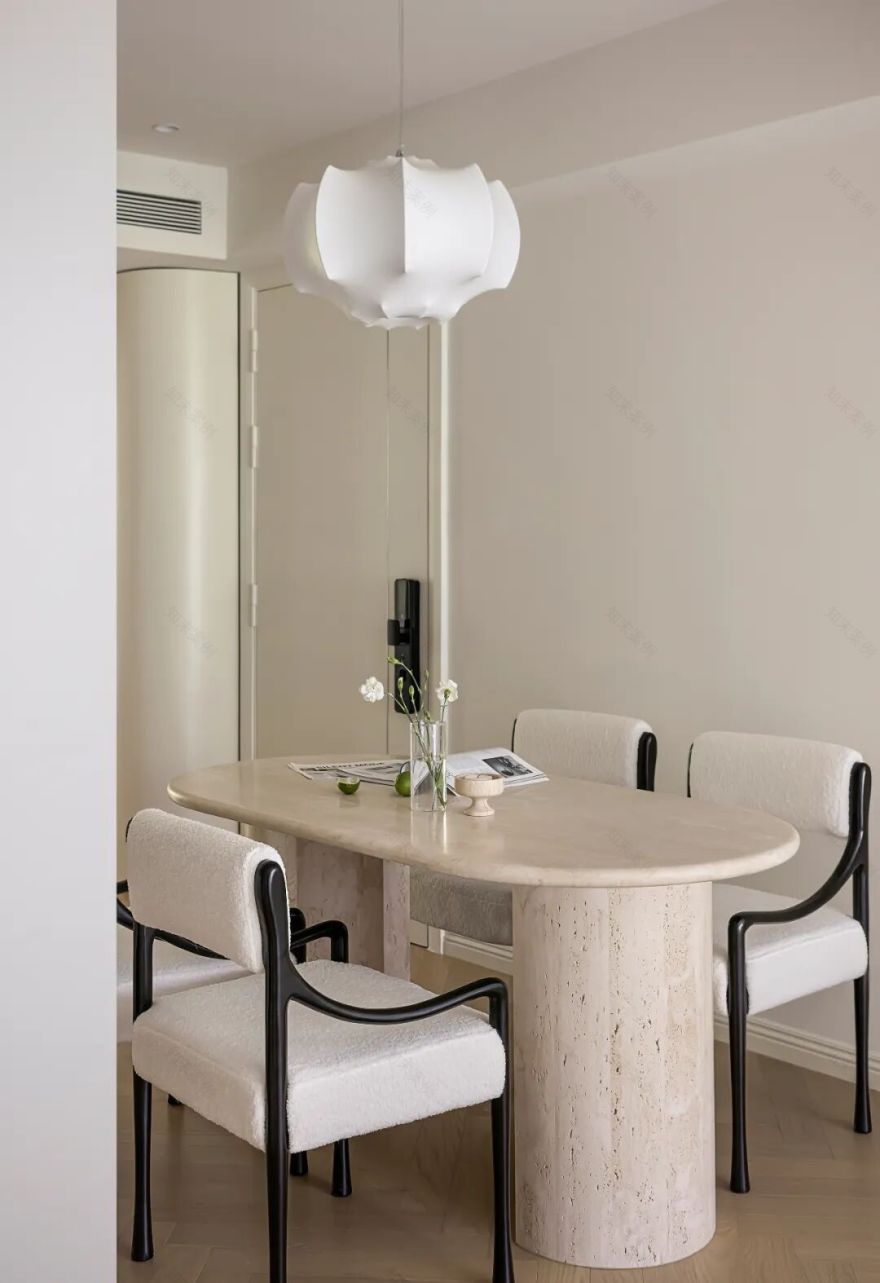 【新作】谁说小户型不能玩法式?97㎡治愈系空间,美到不想出门-36