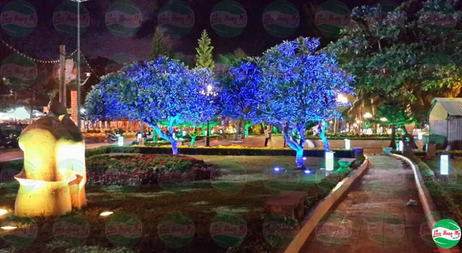 系统照明前滩公园  永隆美（注:原文表述可能不太准确规范）丨越南丨Liên Hoàn Mỹ（永隆美）公司-17