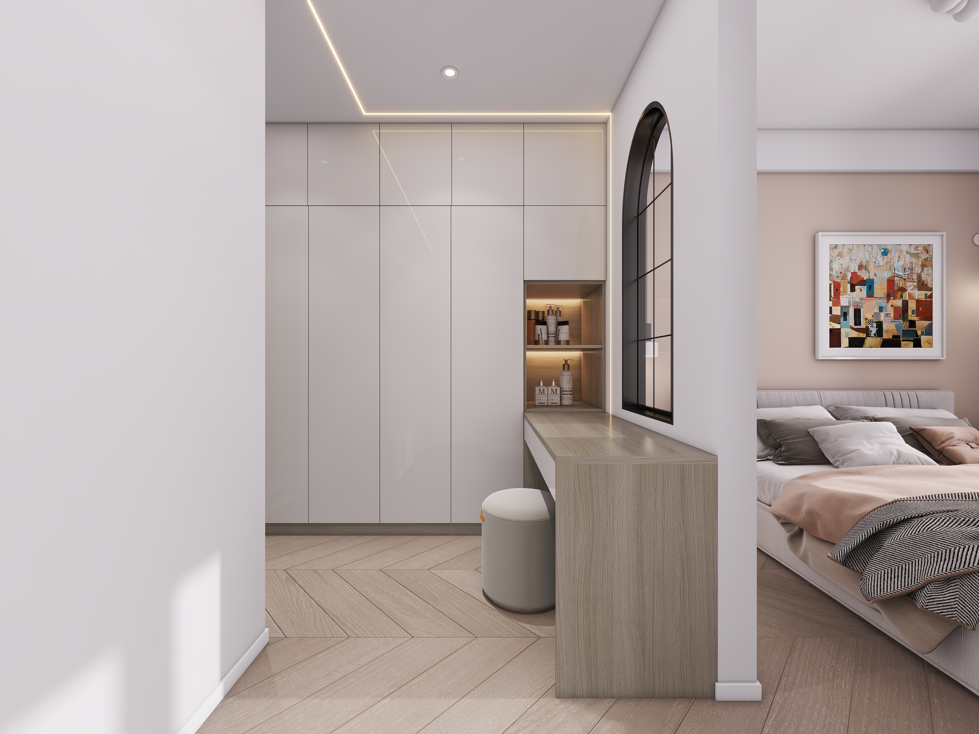 湖南张家界博泰状元府（118平方现代简约三居室）-27