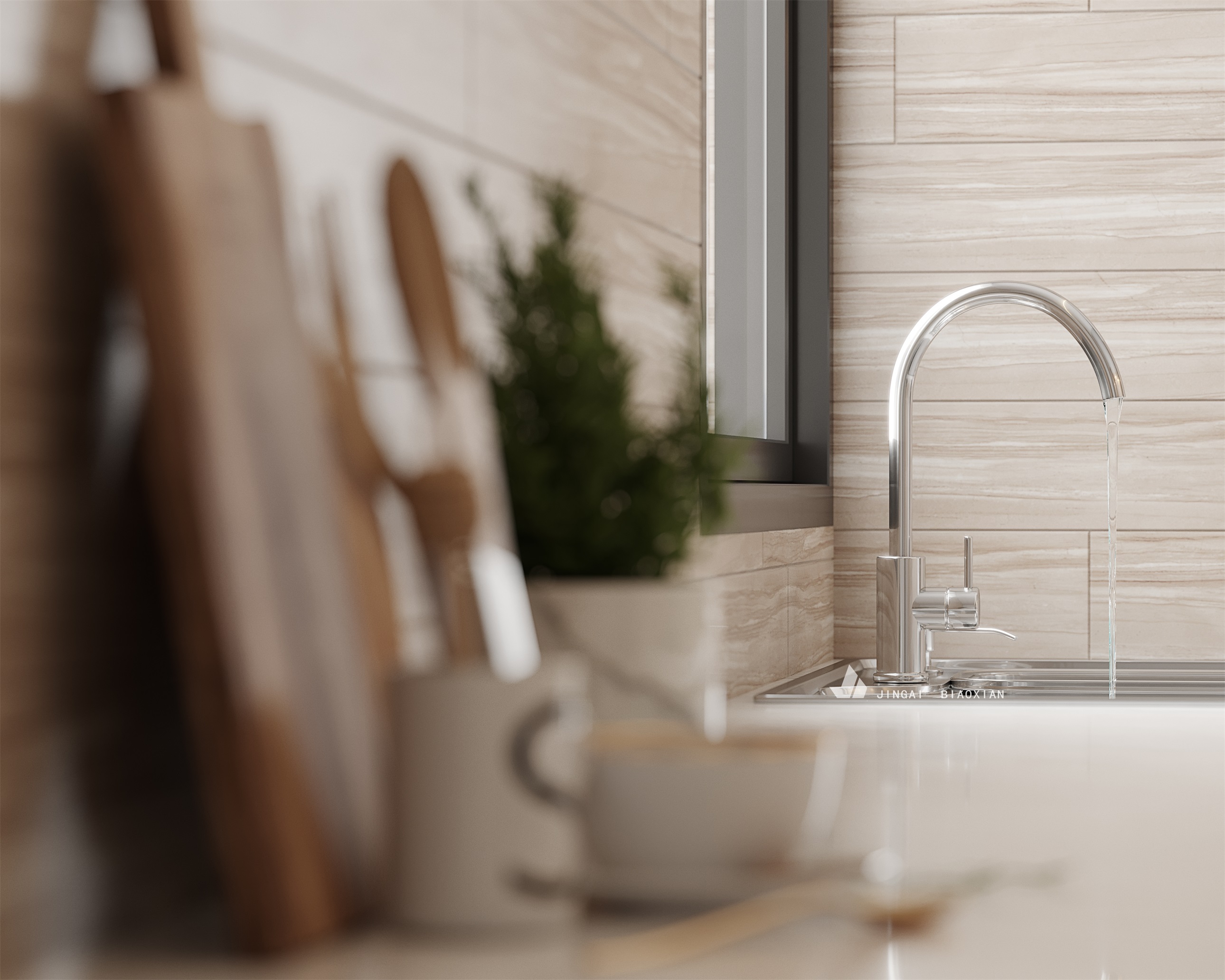 金该视觉呈现的时尚办公空间丨朱晨毅-33