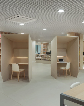 温哥华室内设计展加拿大 CoWork 休息室
