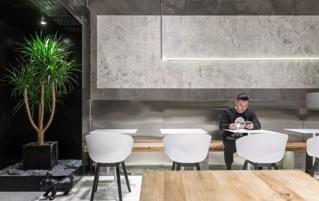 重庆粟集轻食空间 | 减法设计,粗糙变细腻-121