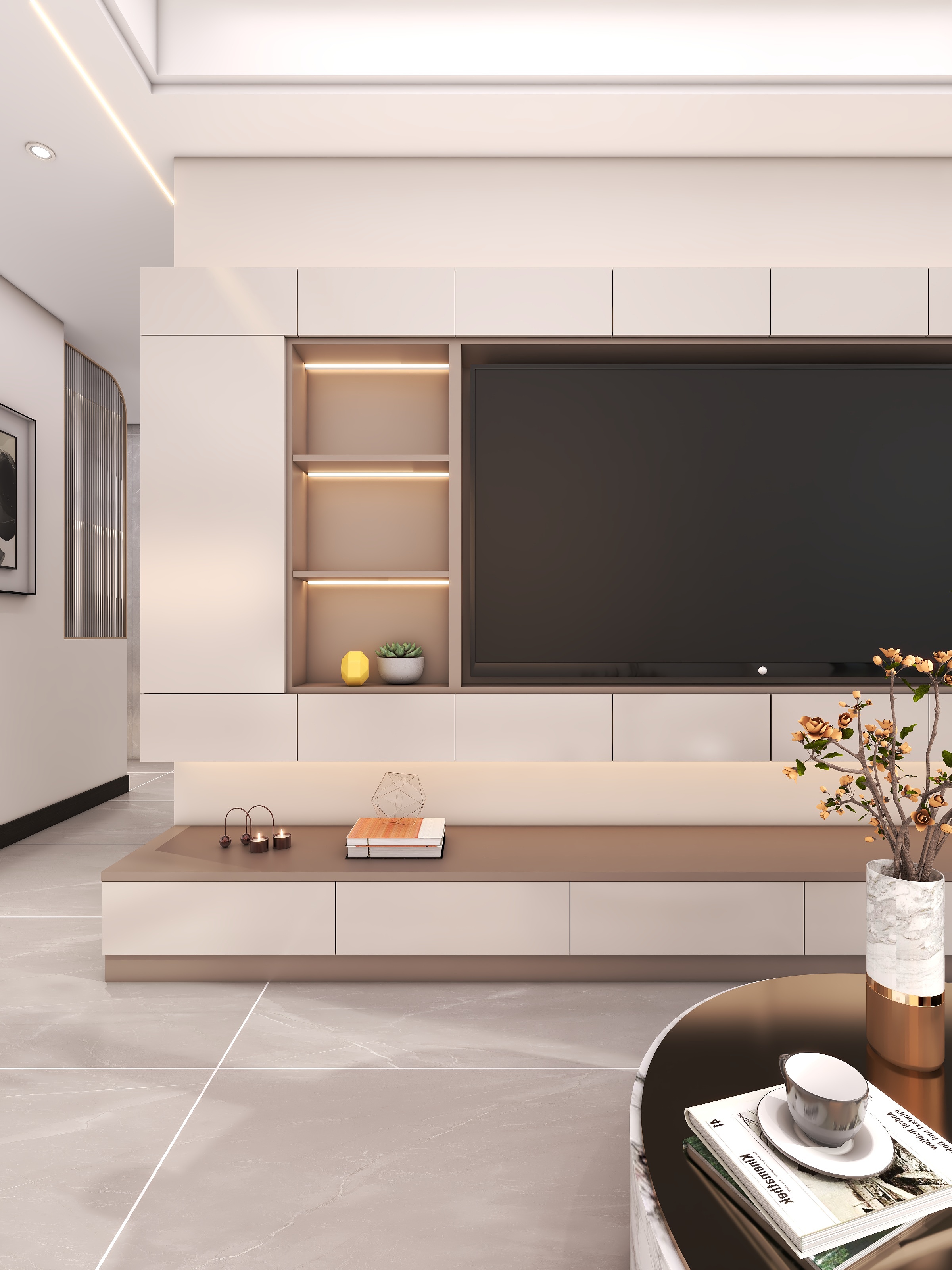 四川成都望江水岸（161平方意式轻奢四居室）-11