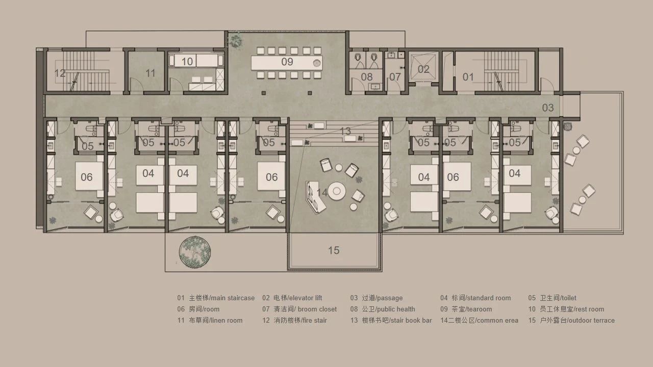 小河弯弯民宿丨中国湖南丨莫子先生设计-66