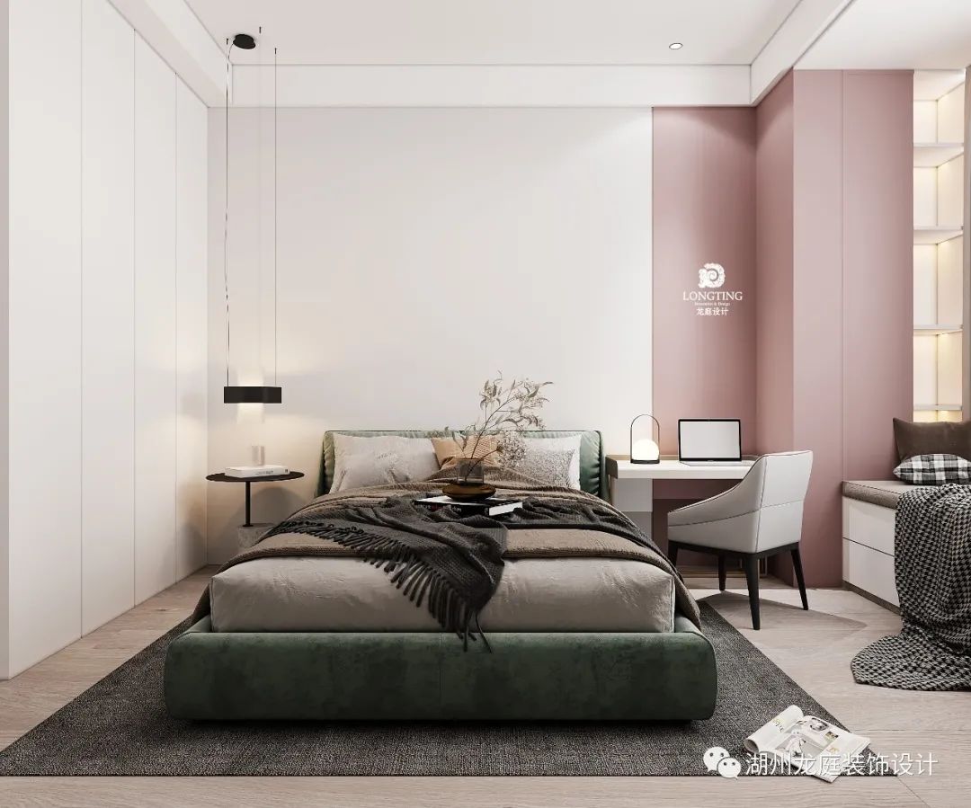 大港御景新城现代简约家居，董一坤打造舒适书香空间-55