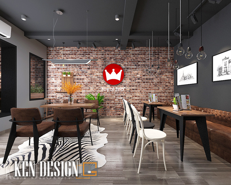 RoyalTea 40 Bà Triệu店铺设计丨越南河内丨Kendesign-40
