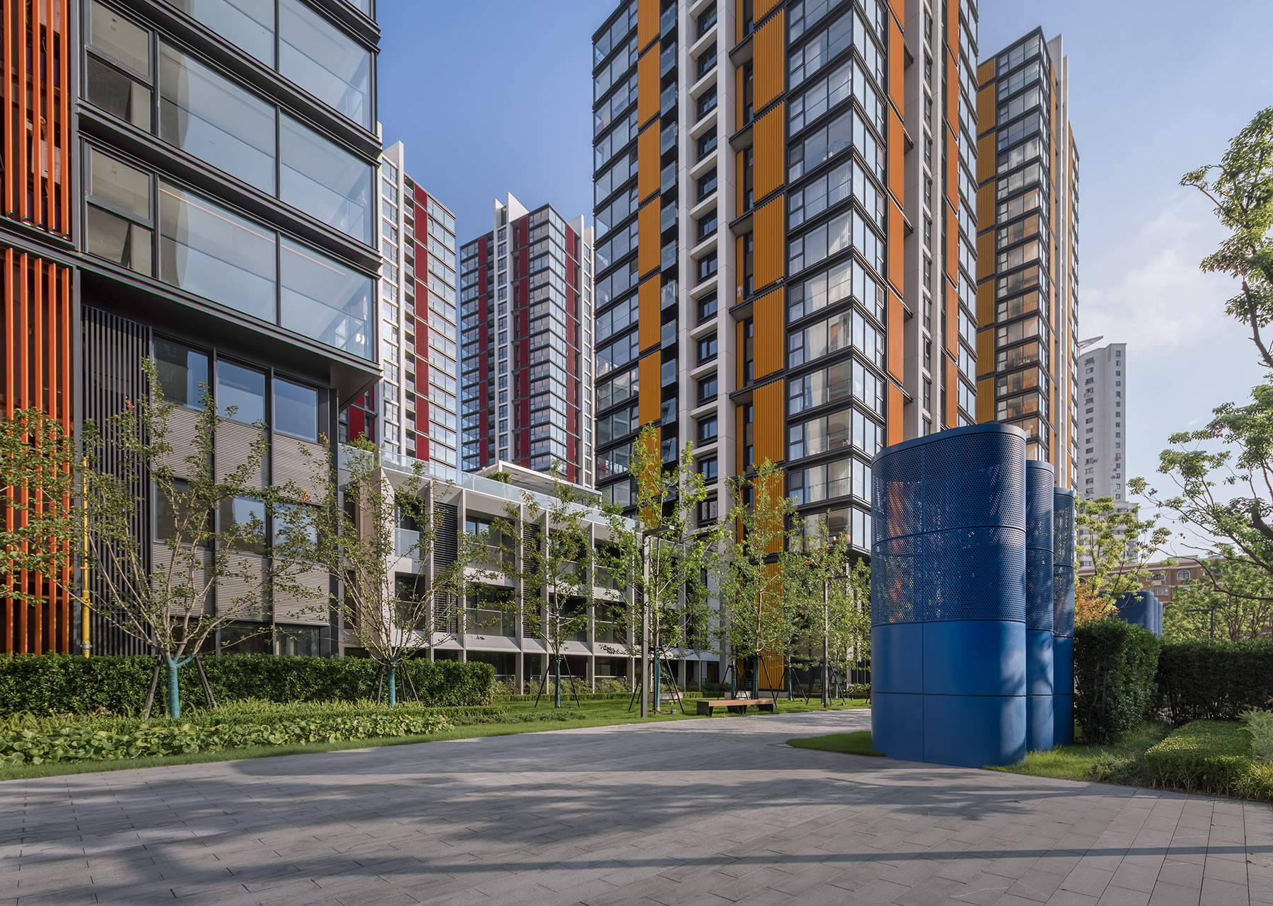 RSHP+中房建筑新作：上海中兴路一号，住宅中的高技派-23