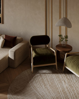 Living room & kitchenette