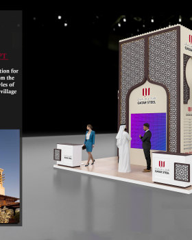 Design concept for QATAR STEEL @BIG 5