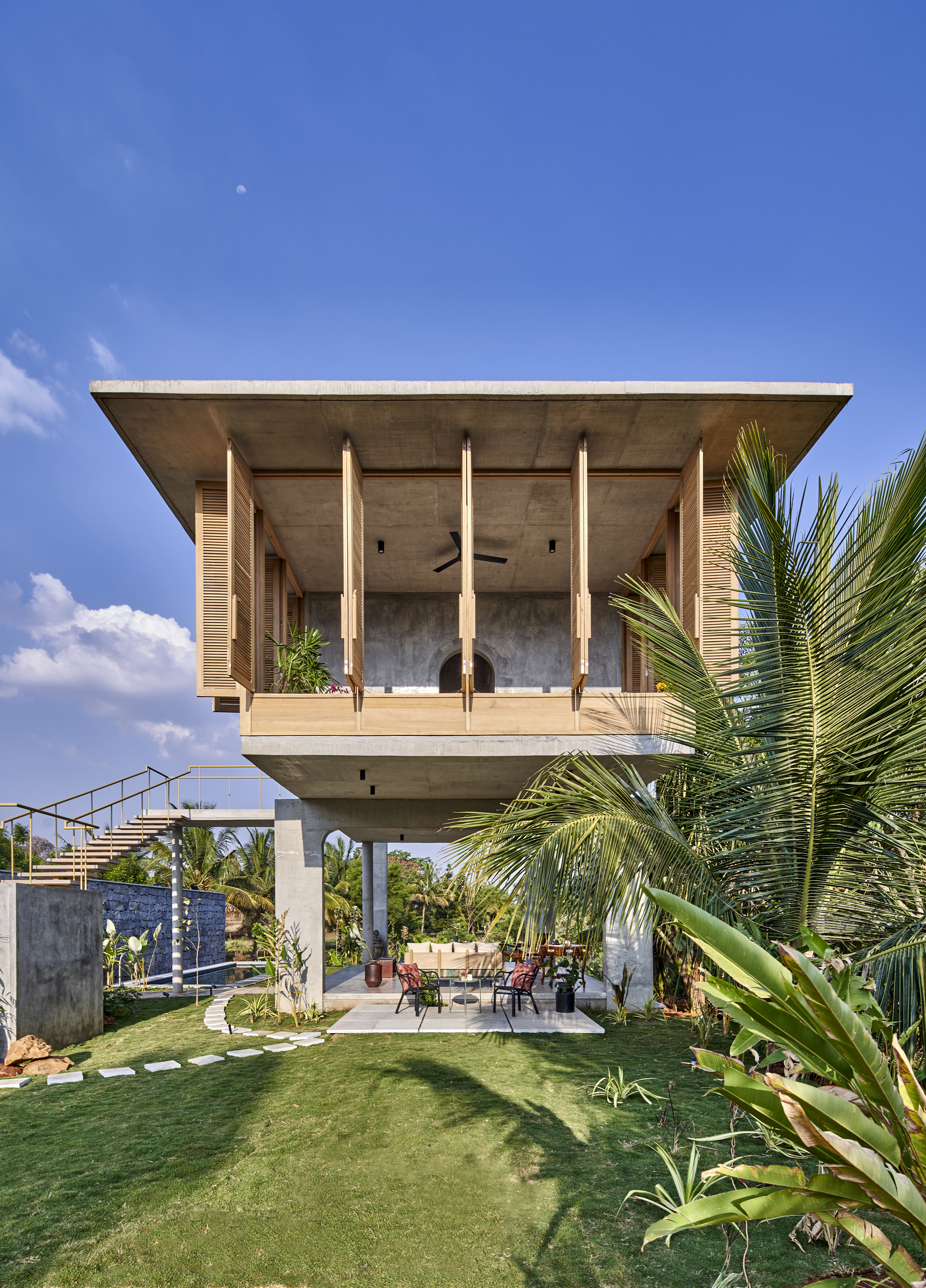 卡萨拉住宅丨印度班加罗尔丨Taliesyn Design & Architecture-21