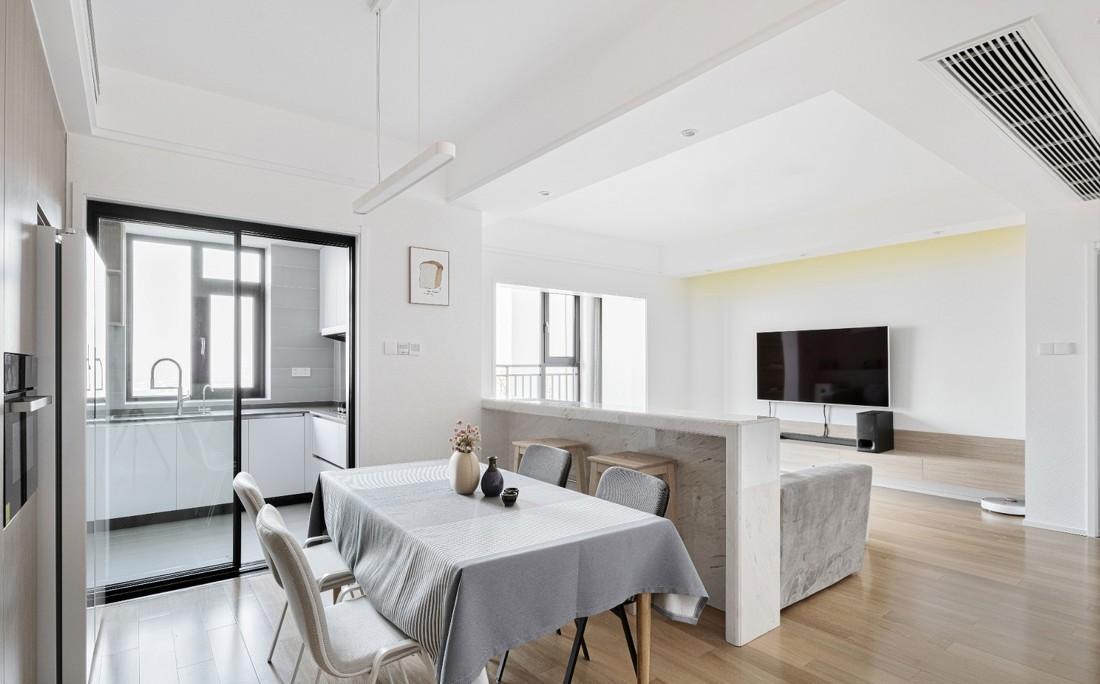 125㎡现代风温馨极简家居,治愈生活的设计亮点解读-10