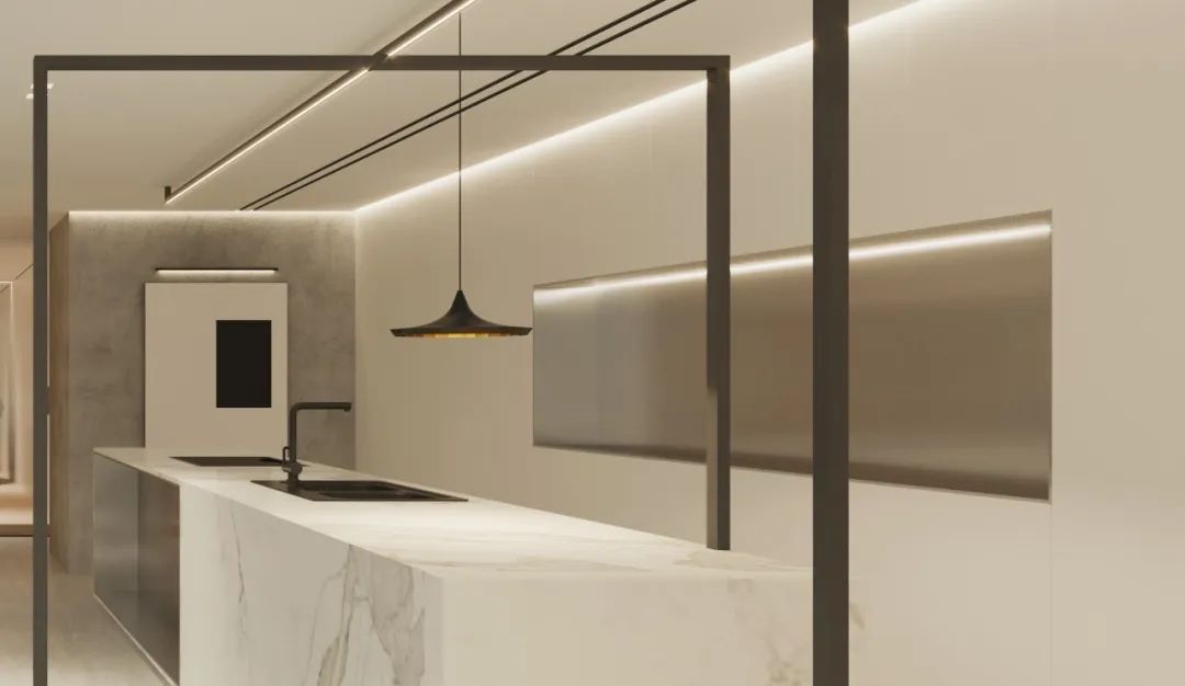 上海融信别墅地下空间极致简约设计-32