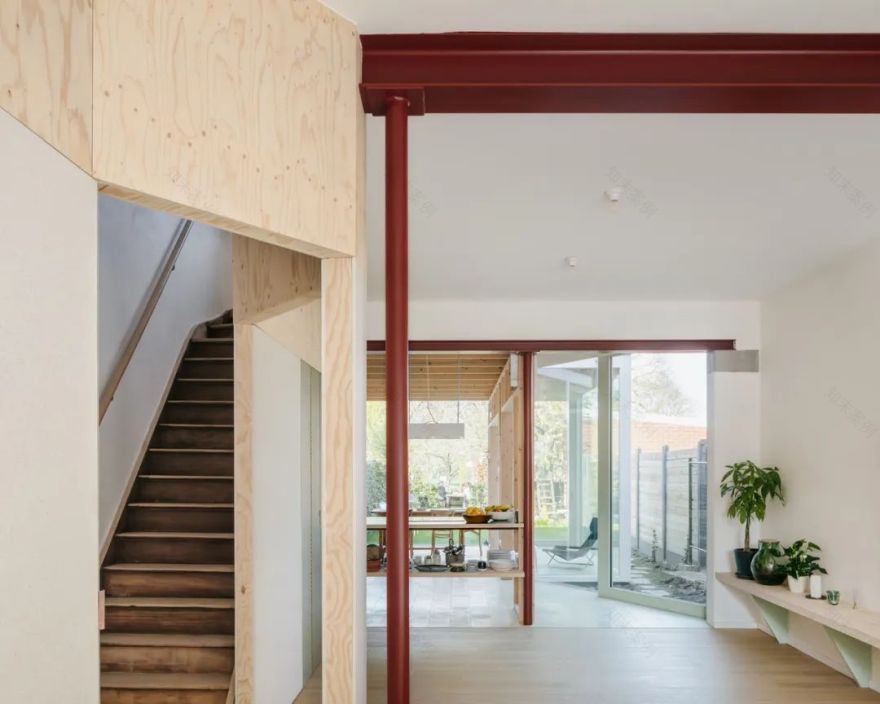 狭长工人房变花园住宅丨勾勾手设计网-20