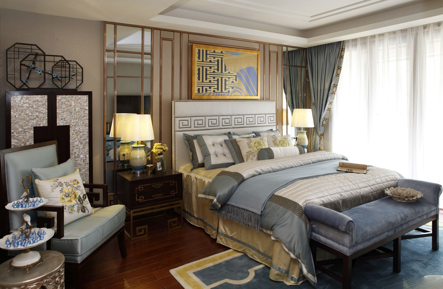 广西桂林彰泰春天6栋样板房 馨思唯软装设计-20