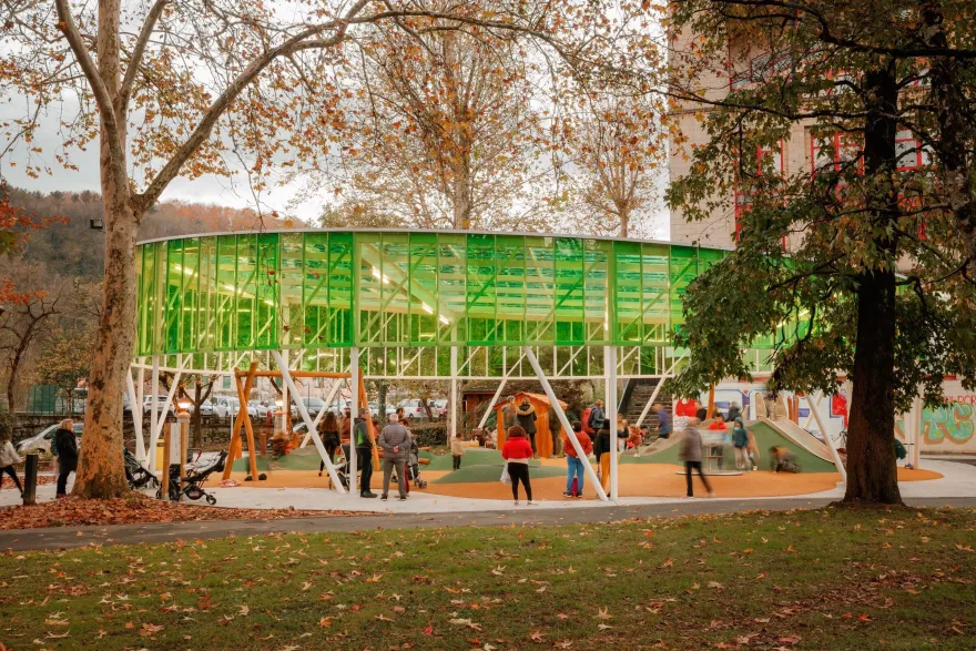 奥迪齐亚的覆盖范围丨西班牙吉普斯夸丨TAPER Arkitektura-26