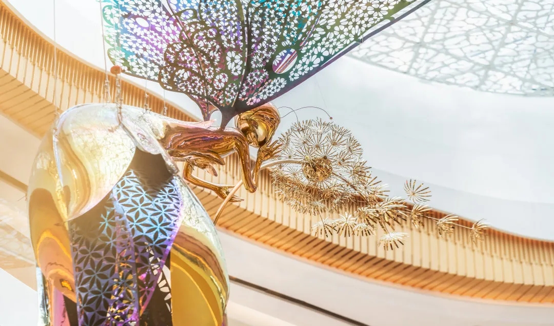 深圳宝安大仟里沐光仙子装置丨中国深圳丨AART 策展人,艺术家陈思民-7