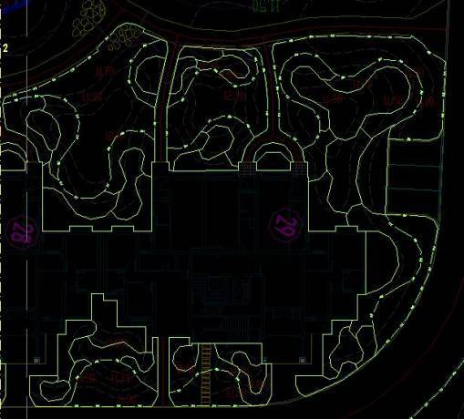 绿化设计中的地被放线手法与植物配置-81
