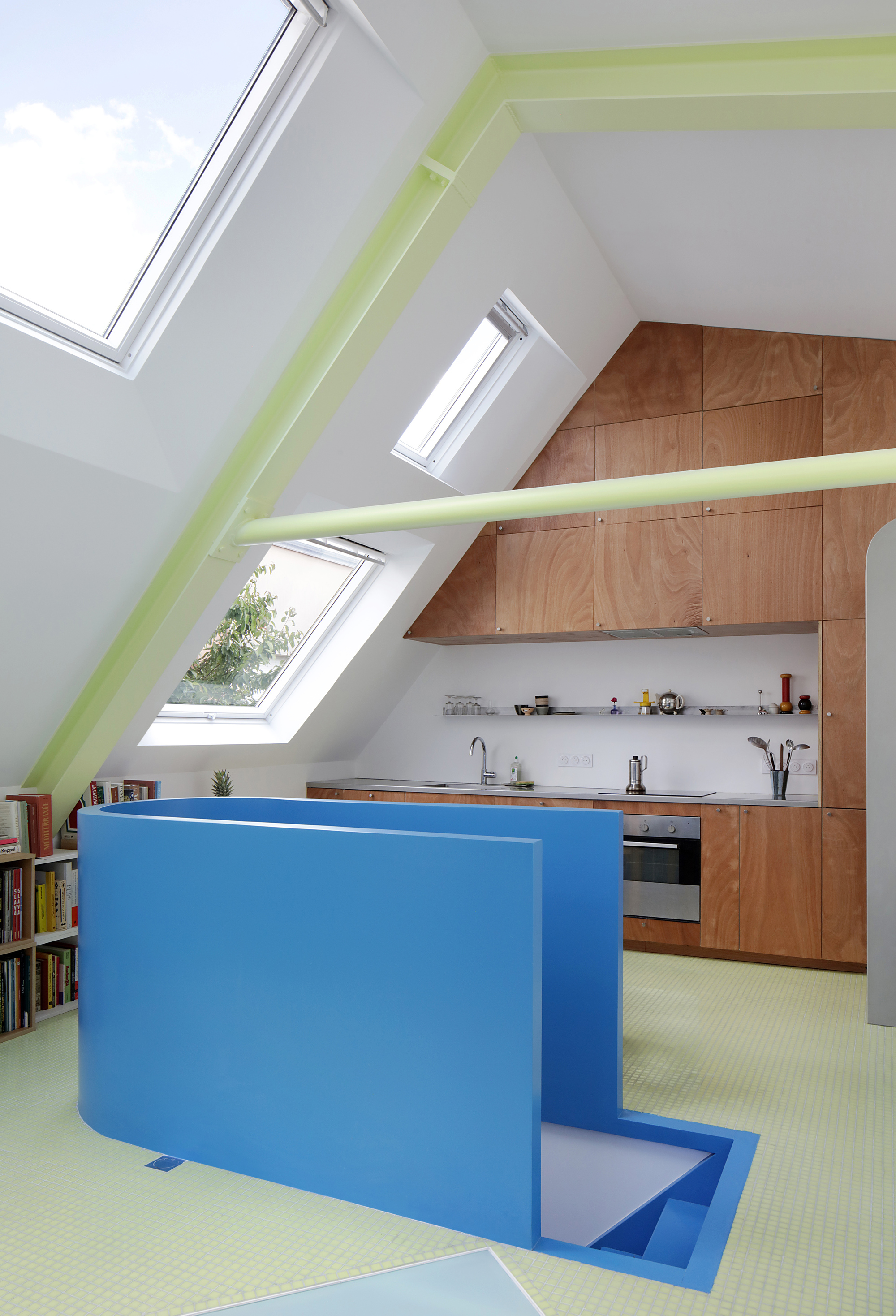 Elevation of a Family House in Bagnolet / 127af-12