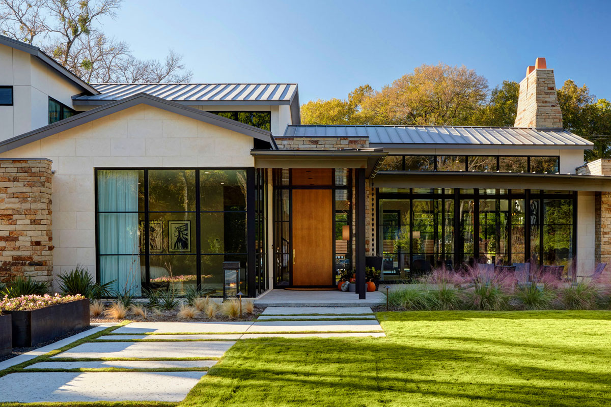 新的中世纪现代建筑风格住宅丨美国达拉斯丨Maestri Studio-1