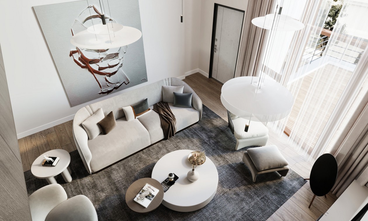 165㎡ 现代简约风别墅设计-5