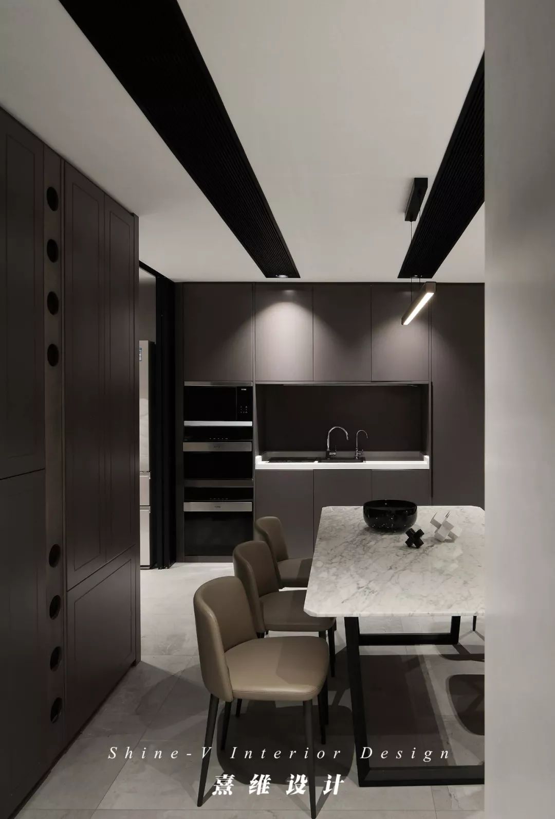 《慵野》 | 宏观下的细腻木质大平层设计-96