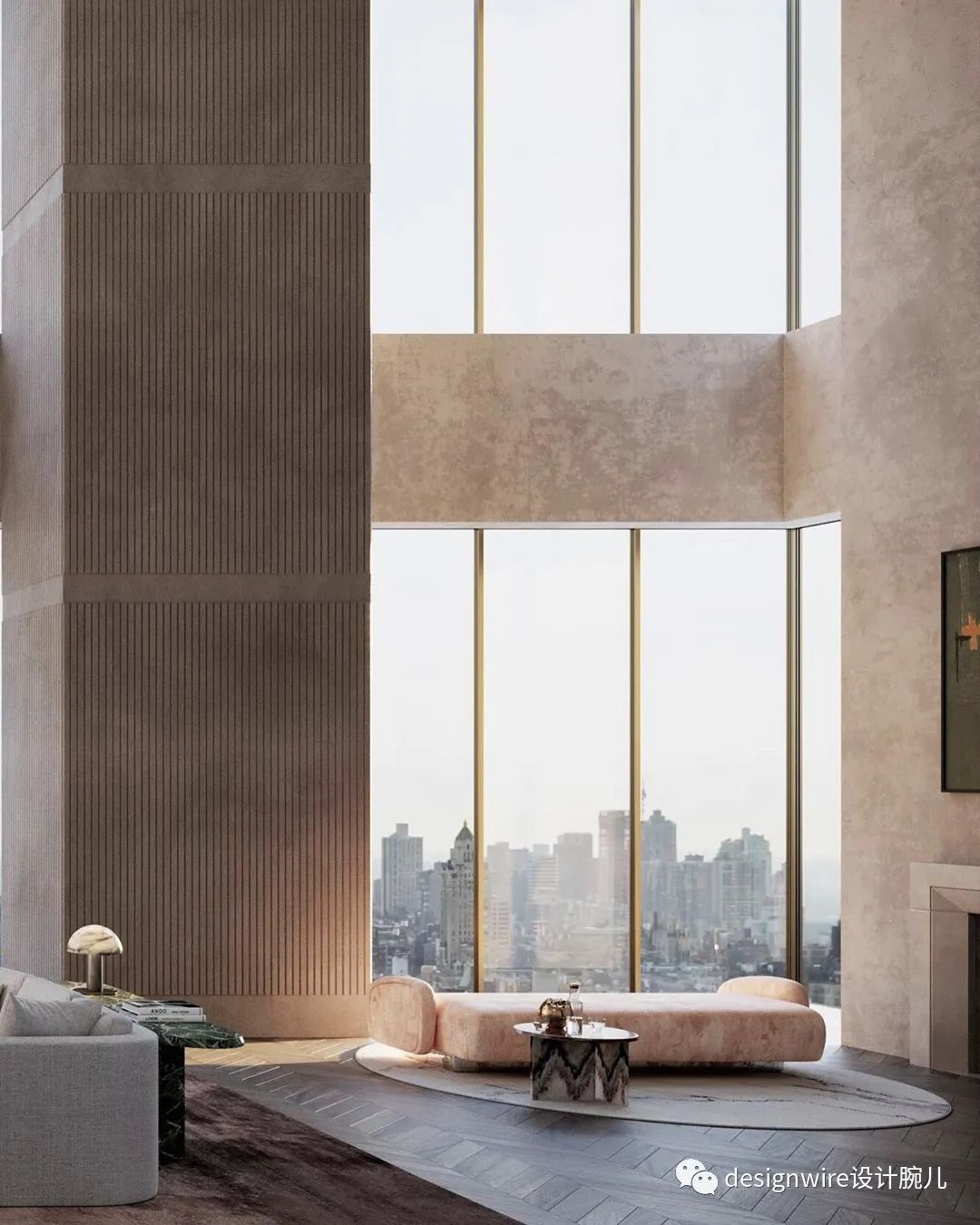 纽约施坦威大厦顶层豪宅，艺术与景观的完美融合-62