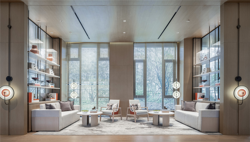 漯河熙河云著售楼处 | 融入地方文化元素的当代东方设计-22