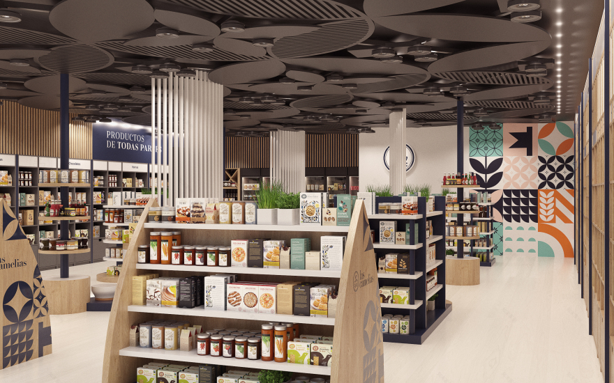 Las Camelias 食品店室内设计丨QMS Arquitectura-10