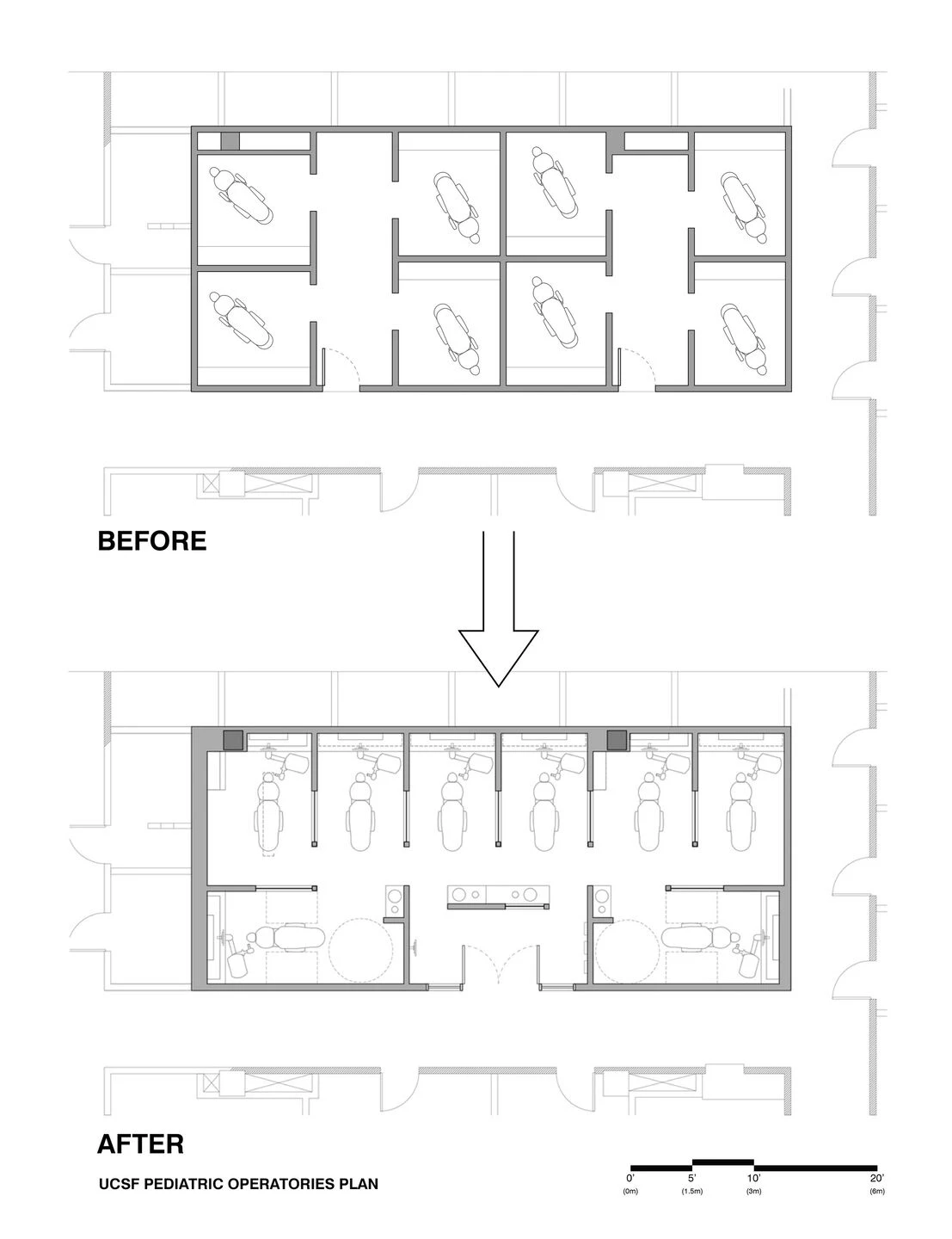 UCSF 儿科手术室改造丨美国丨Kuth Ranieri Architects-26