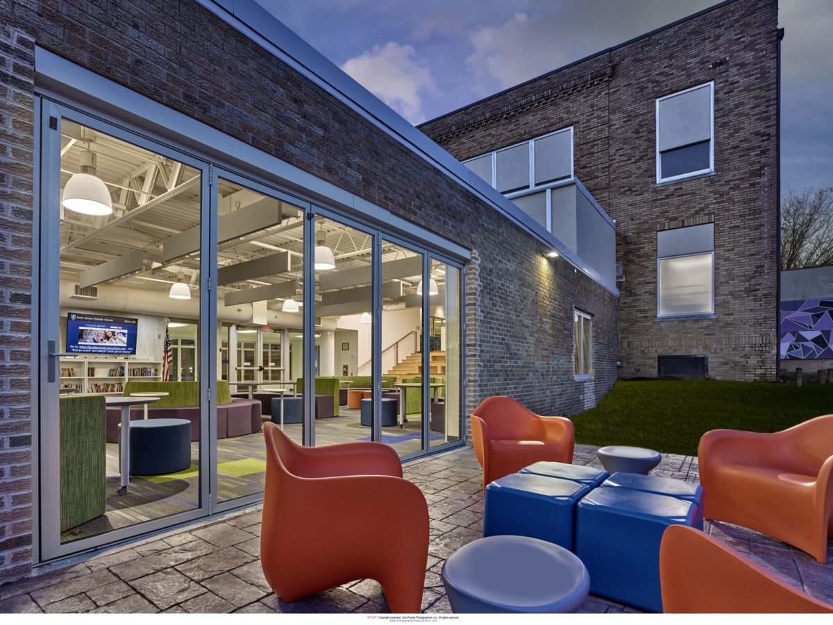 Avon Grove Charter School Collaboratory | 灵活教学空间的新典范-18