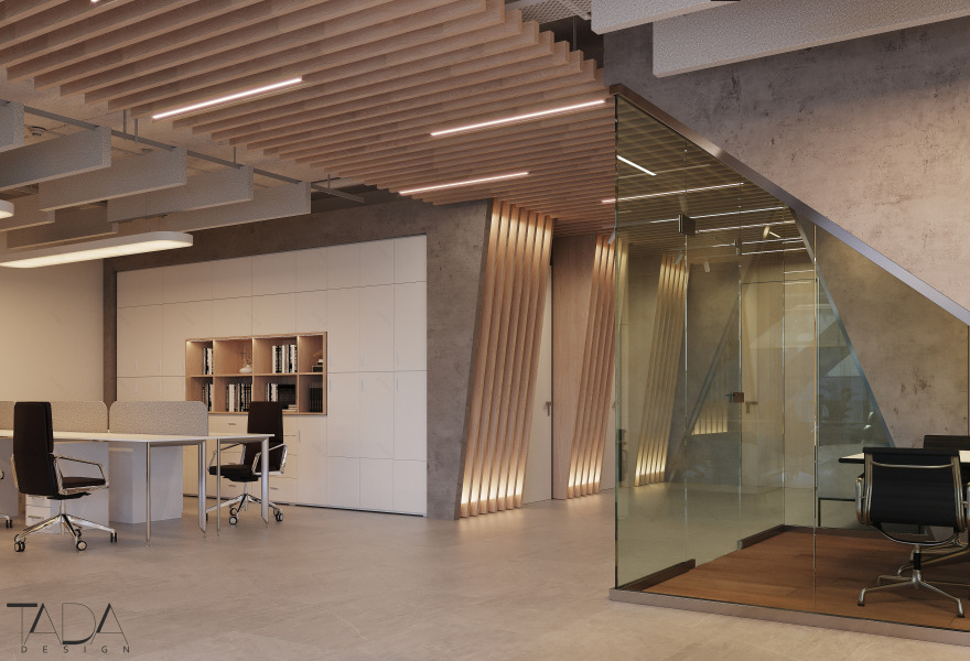 莫斯科城市当代办公室设计丨俄罗斯莫斯科丨ANDREW PORVATOV | TADA DESIGN-15