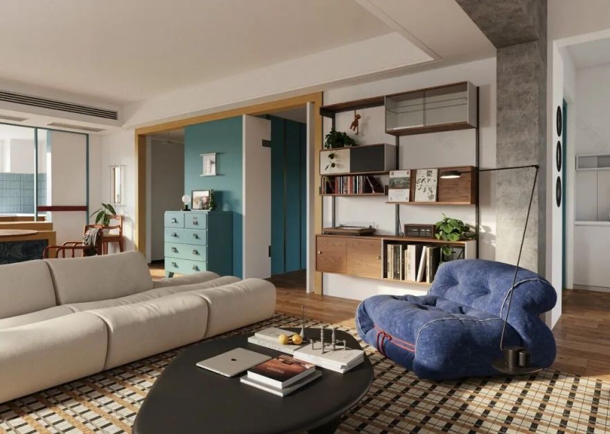 155㎡独居松弛之家丨中国杭州丨本空设计工作室-36